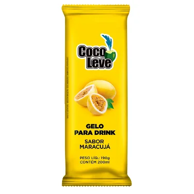 Gelo de maracujá